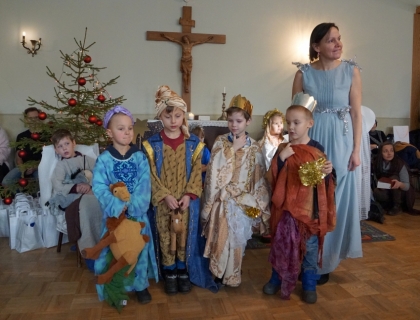 Svētdienas skolas bērnu priekšnesums