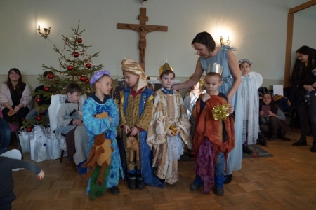 Svētdienas skolas bērnu priekšnesums