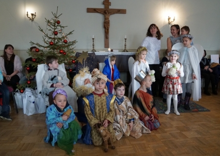 Svētdienas skolas bērnu priekšnesums