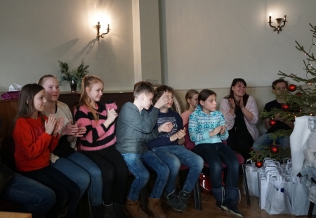 Svētdienas skolas bērnu priekšnesums