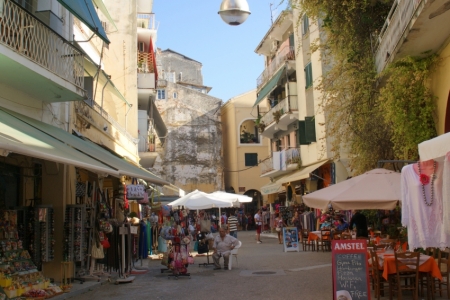 Korfu vecpilsētā