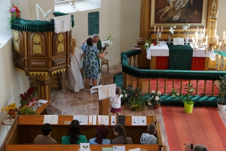 Svētku dievkalpojums Puzes baznīcā