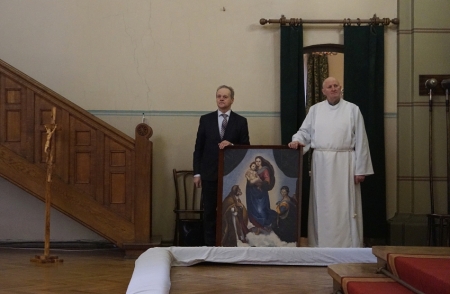 Dāvinājums draudzei - slavenā itāļu gleznotāja Rafaēla Sancio ne mazāk slavenās gleznas 