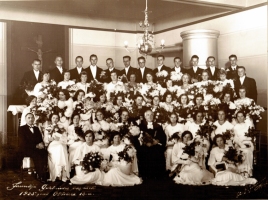 Jauniesvētītie draudzes locekļi, 1928. g.